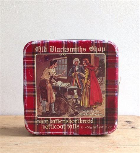 Vintage Scottish Tartan Shortbread Tin From the Blacksmiths | Etsy | Scottish tartans, Tartan ...