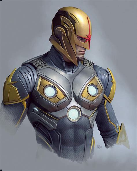 Awesome Nova MCU Concept Art From God of War Artist | Cosmic Book News ...