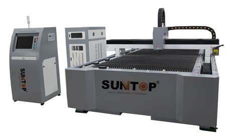 500W CNC Industrial Laser Cutter For Steel and Alumnium , Adjusted Through Z axis