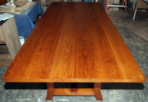 Cherrywood Dining Table For Sale at 1stdibs