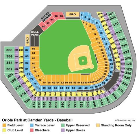 Basenall | Seating charts, Camden yards, Orioles