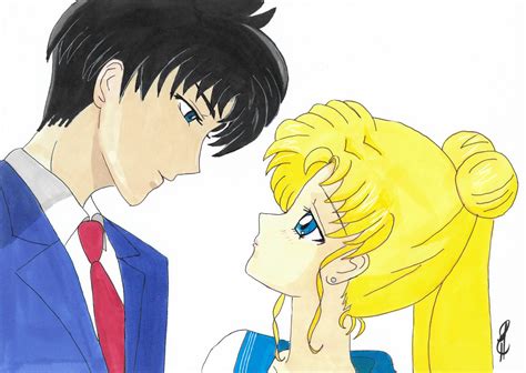 Mamoru and Usagi by eirinip5 on DeviantArt