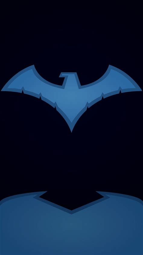 Nightwing Logo Wallpapers - Top Free Nightwing Logo Backgrounds - WallpaperAccess