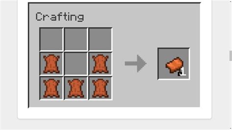 Craftable Horse Saddle Minecraft Data Pack