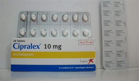 Cipralex 10mg Tablets - Rosheta Medications