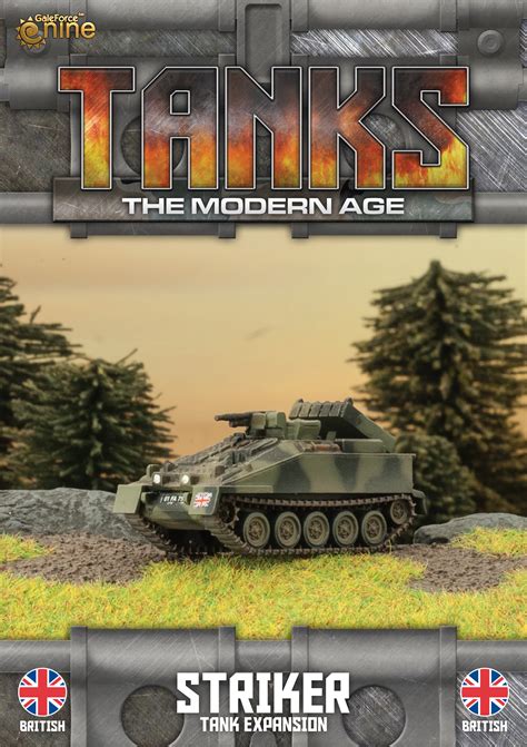 Preview – British & German Vehicles For TANKS: The Modern Age – OnTableTop – Home of Beasts of War