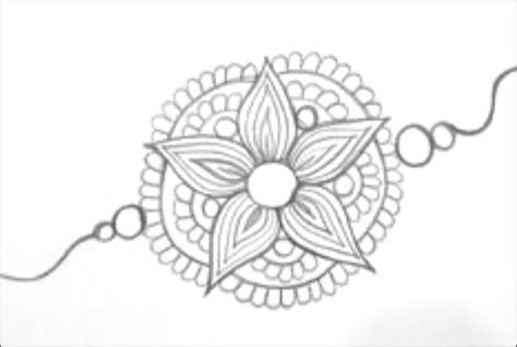 Rakhi Coloring Page Coloring Pages