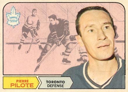 1968 O-Pee-Chee Pierre Pilote #124 Hockey - VCP Price Guide