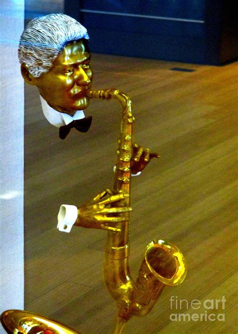 Bill Clinton Saxophone Photograph by Randall Weidner - Pixels