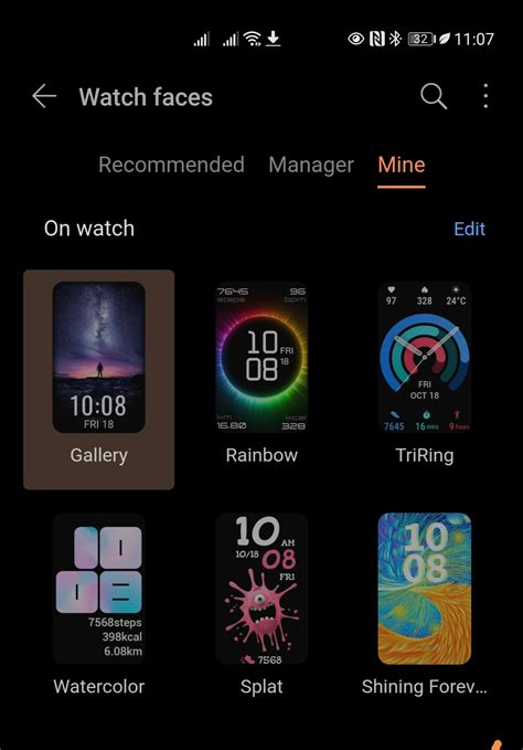 [Watch Fit] custom watch face: Gallery - HUAWEI Community