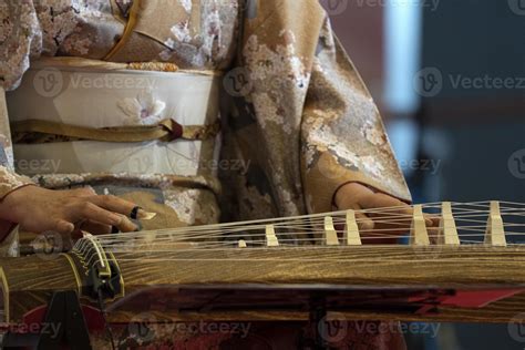 Koto japanese harp 18808537 Stock Photo at Vecteezy