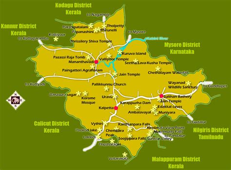 Wayanad District of Kerala- Wayanad District Guide Maps Facts Kerala