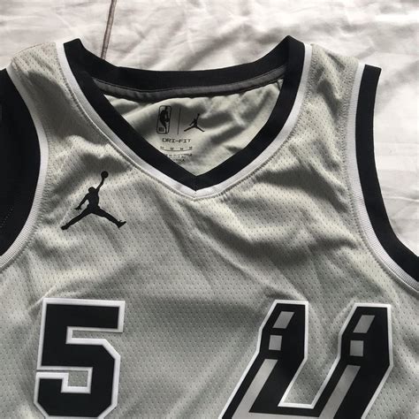 Jordan nba basketball jersey San Antonio spurs... - Depop