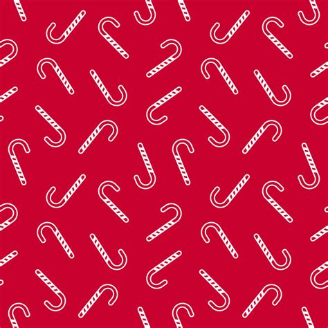 Candy Cane Seamless Pattern 15880487 Vector Art at Vecteezy