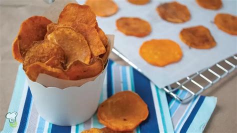 Heart Healthy Sweet Potato Chips Recipe