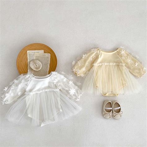 Hot Selling Baby Girl Dress Baby Girl 2023 Solid Color Mesh Patched ...