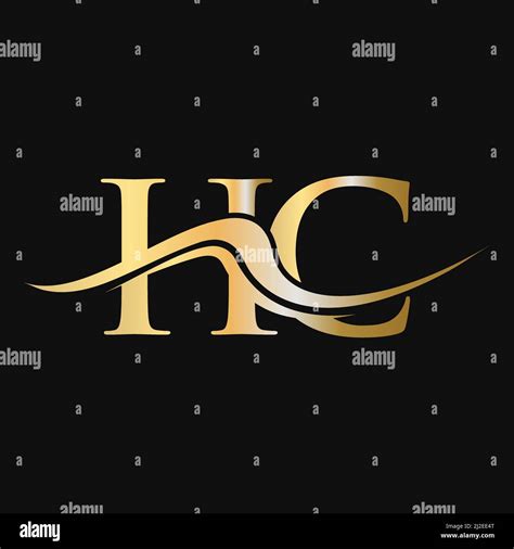 Letter HC Logo Design. Initial HC Logotype Template For Business And ...