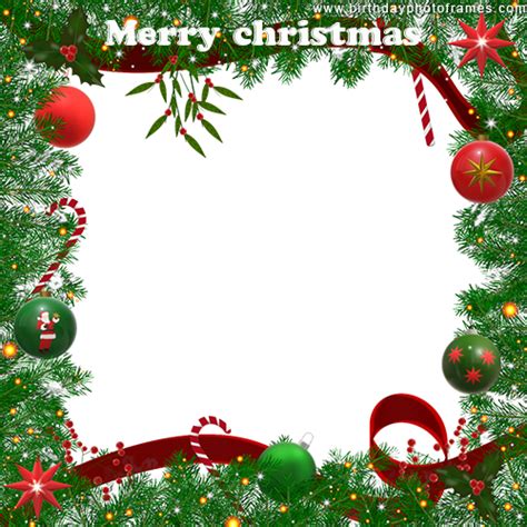 Free Merry Christmas card with Name and Photo Edit