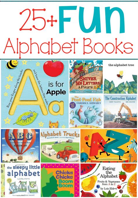 25+ Fun Alphabet Books for Kids