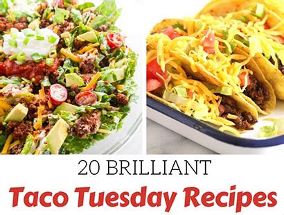 20 Fantastic Recipes for Taco Tuesday - The Chunky Chef