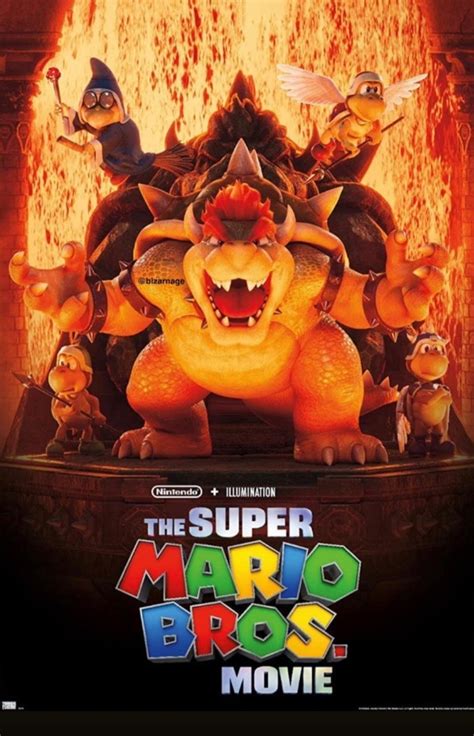 Super Mario Bros. Movie Leaked Bowser Poster by PrincessCreation345 on DeviantArt