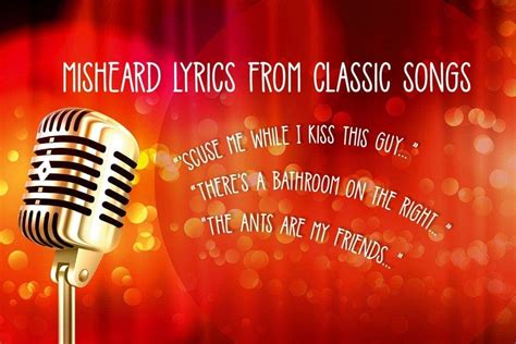 Misheard lyrics from hit songs: Mondegreens from the 60s, 70s and 80s ...