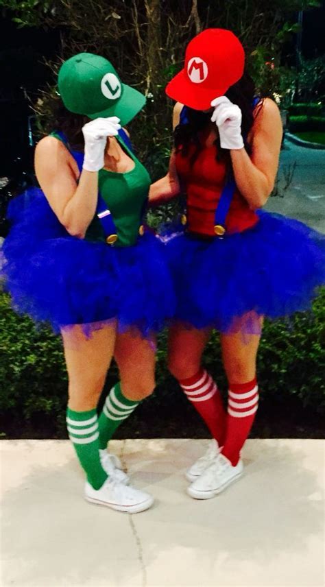 Mario and Luigi Costume for women #halloweencostumesforwomen | Kostüm ...