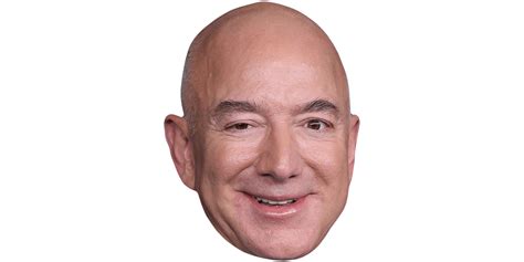 Jeff Bezos (Smile) Mask - Celebrity Cutouts