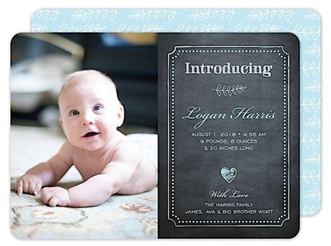 cute baby announcement wording - Baby Announcement Wording for Simple and Correctly ...