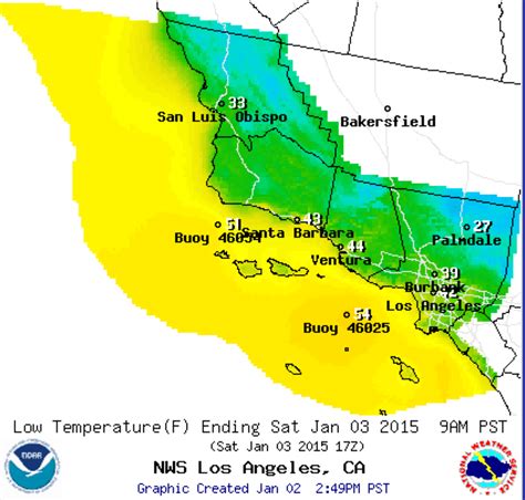 Cold alert issued for San Fernando Valley, parts of Los Angeles County ...