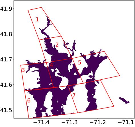Narragansett Bay (NB) has been divided into seven zones. Volume... | Download Scientific Diagram