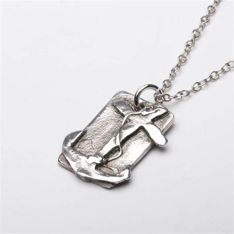 Anchor Faith Hope Love Sterling Silver Pendant Necklace Jewelry ...