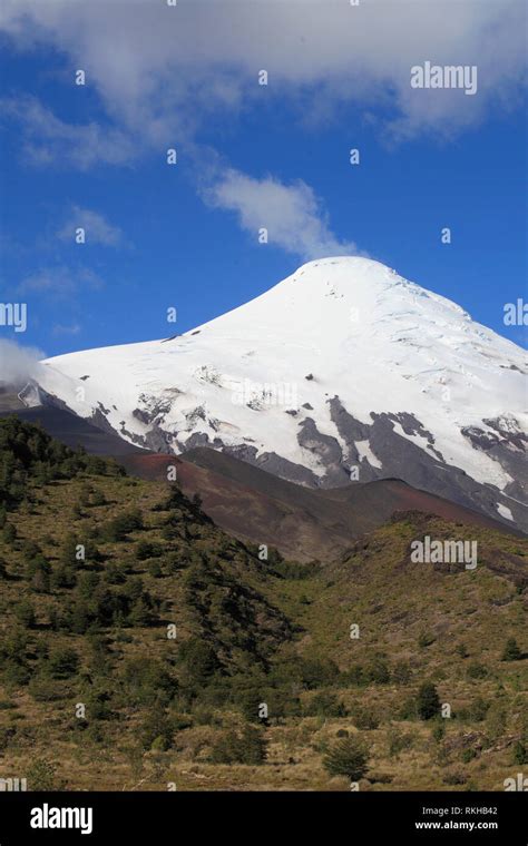 Chile, Lake District, Osorno Volcano Stock Photo - Alamy