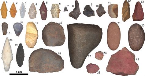 Flaked stone tools associated with Wilamaya Patjxa Individuals 1 and 6 ...