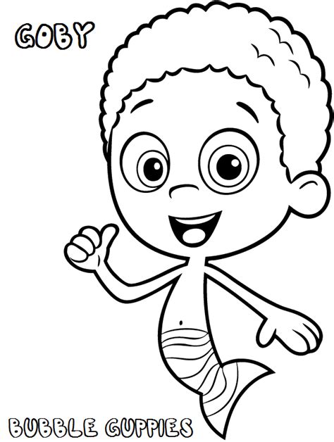 Effortfulg: Printable Bubble Guppies Coloring Pages