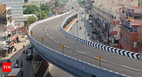 Velachery flyover second arm opened | Chennai News - Times of India