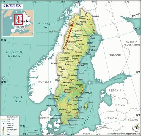 Sweden Map : Sweden Map Tourist Attractions - ToursMaps.com / In most ...