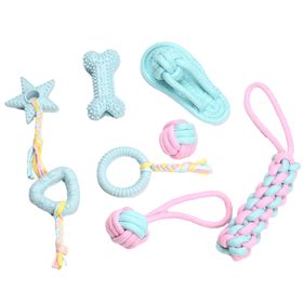 Puppy Teething Chew Toys Dog Rope Toys for Aggressive Chewers Safe & Sturdy | Shop Today. Get it ...