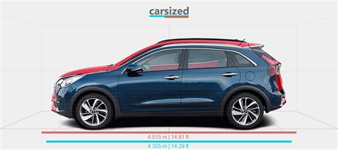 Dimensions: Kia Niro 2016-2019 vs. Kia Sportage 2021-present