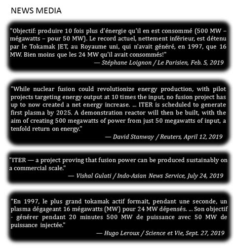 41. Evidence of the ITER Fusion Illusion | New Energy Times - News Site