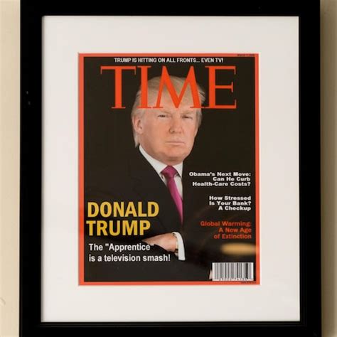 Time magazine asks Trump Organization to remove fake covers from president's golf clubhouses