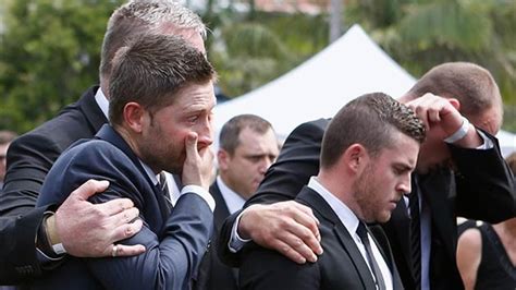 Phillip Hughes Funeral Sean Abbott