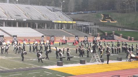 Gaffney High School Band in competition - YouTube