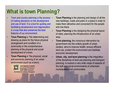 URBAN AND REGIONAL PLANNING: INTRODUCTION TO URBAN AND REGIONAL PLANNING