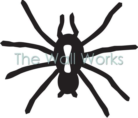 Black Widow wall sticker, vinyl decal | The Wall Works