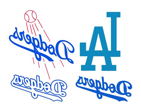 La Dodgers Logo Vector at Vectorified.com | Collection of La Dodgers ...