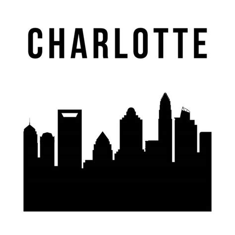 70+ Charlotte Nc Skyline Silhouette Stock Photos, Pictures & Royalty ...