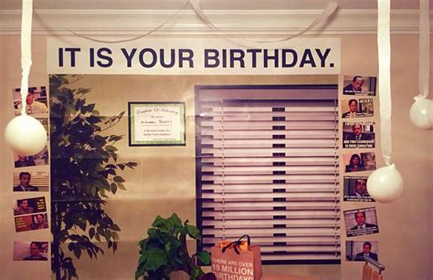 The Office Birthday party theme … | Decoración de unas, Decoracion fiesta, Ideas