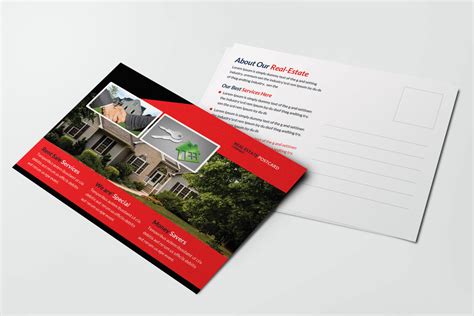 Realtor Business Postcard Design Template - 99Effects