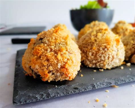 Oven Baked Mushroom Arancini | Recipe | Cuisine Fiend